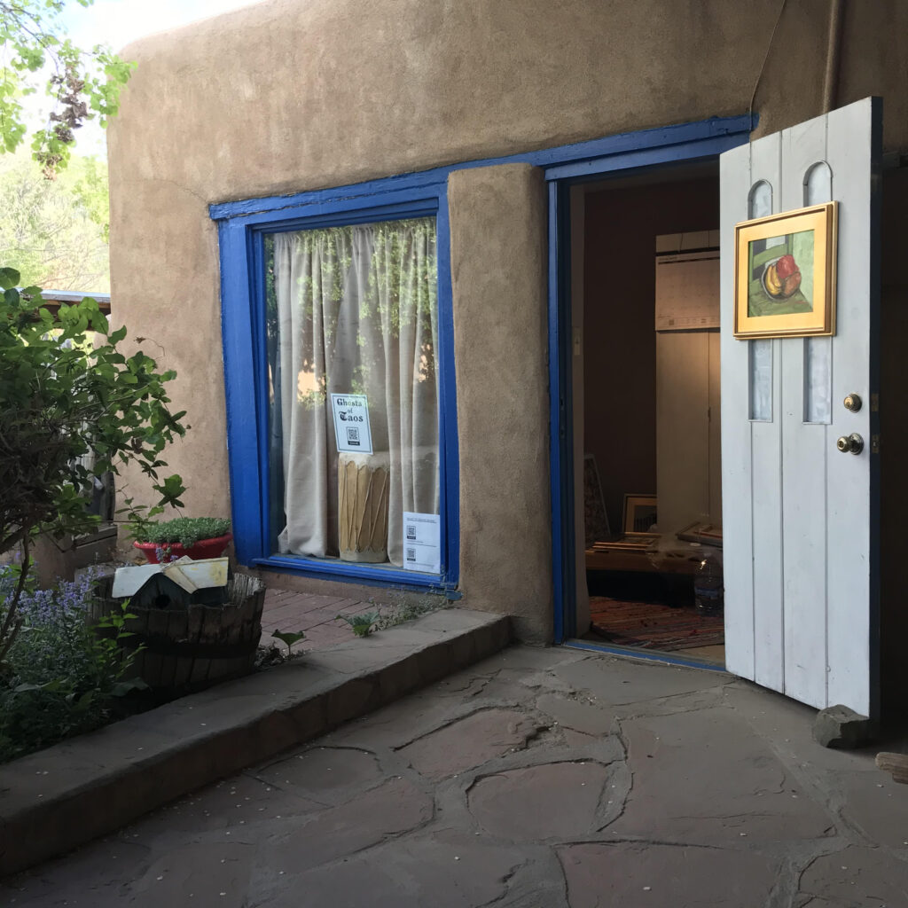 Studio Entrance Adjacent Parsons Gallery of the West on Kit Carson Road